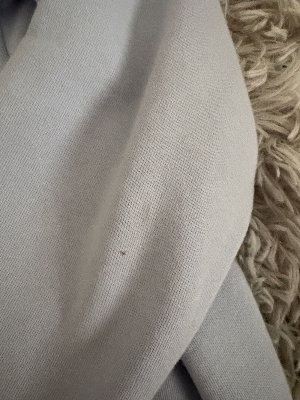 Light Blue Zip-Up Hoodie Sweatshirt - Picture 2 of 3